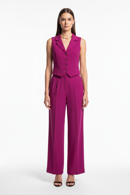 Elegant Jumpsuit Set | Tailored Fit & Versatile Design - Jamota