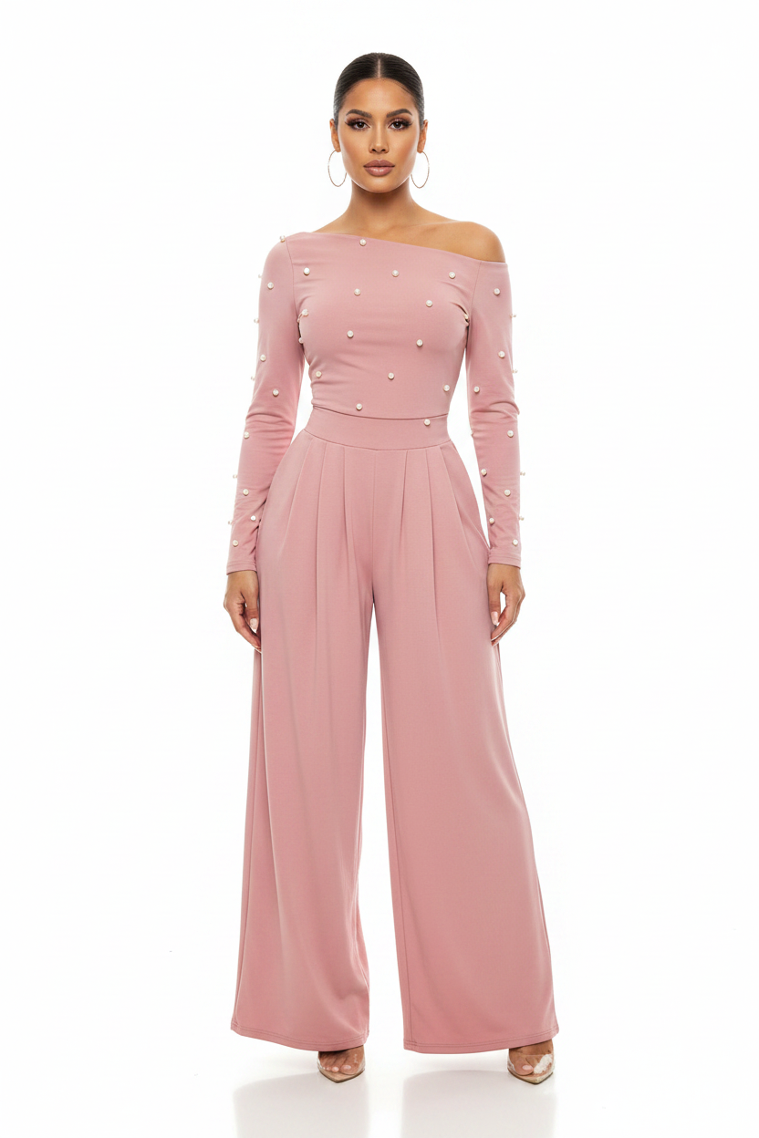 Elegant Black Jumpsuit for Women | Tailored Fit & Versatile Design - Jamota
