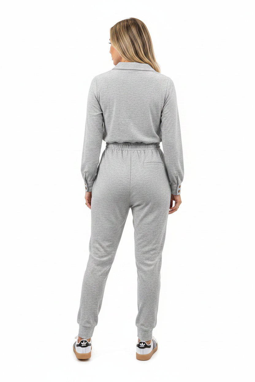 Chic Casual Jumpsuit for Women | Lightweight & Versatile Design by Jamota One-Pieces Jumpsuits & Rompers
