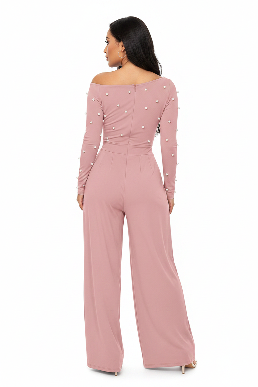 Elegant Black Jumpsuit for Women | Tailored Fit & Versatile Design - Jamota