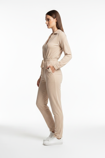 Chic Casual Jumpsuit for Women | Lightweight & Versatile Design by Jamota One-Pieces Jumpsuits & Rompers