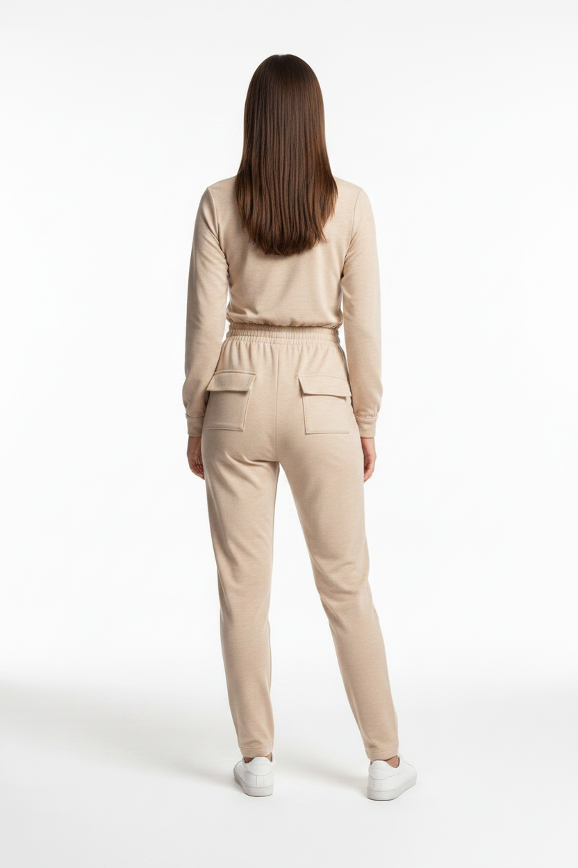 Chic Casual Jumpsuit for Women | Lightweight & Versatile Design by Jamota One-Pieces Jumpsuits & Rompers
