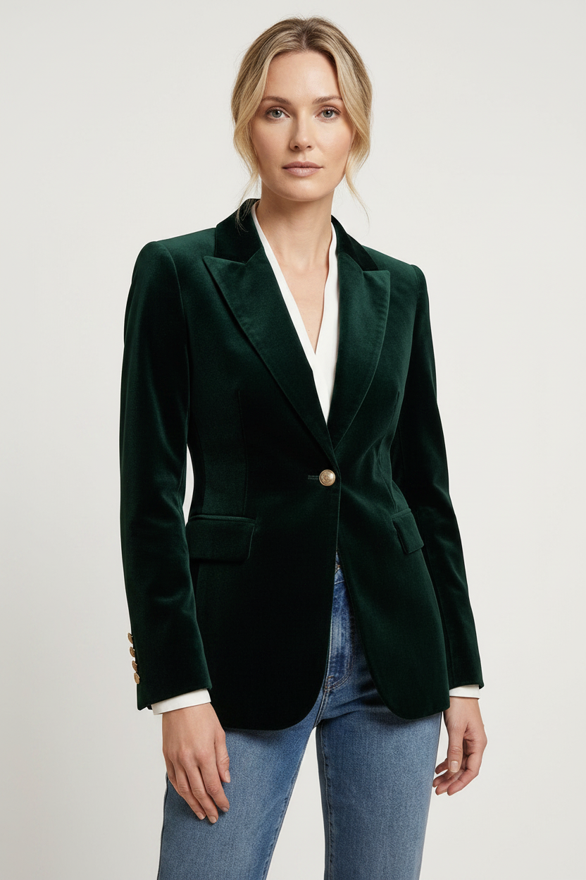 Elegant Structured Tailored Blazer | Professional Fit & Classic Design by Jamota Sport Jackets Women's Blazers & Suit Jackets