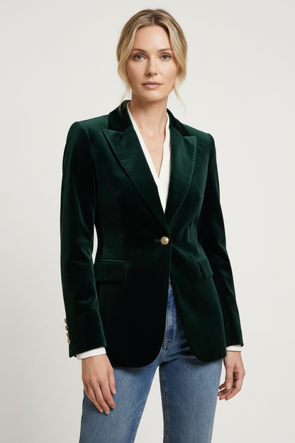 Elegant Structured Tailored Blazer | Professional Fit & Classic Design by Jamota Sport Jackets Women's Blazers & Suit Jackets