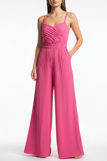 Hot Pink Jumpsuit