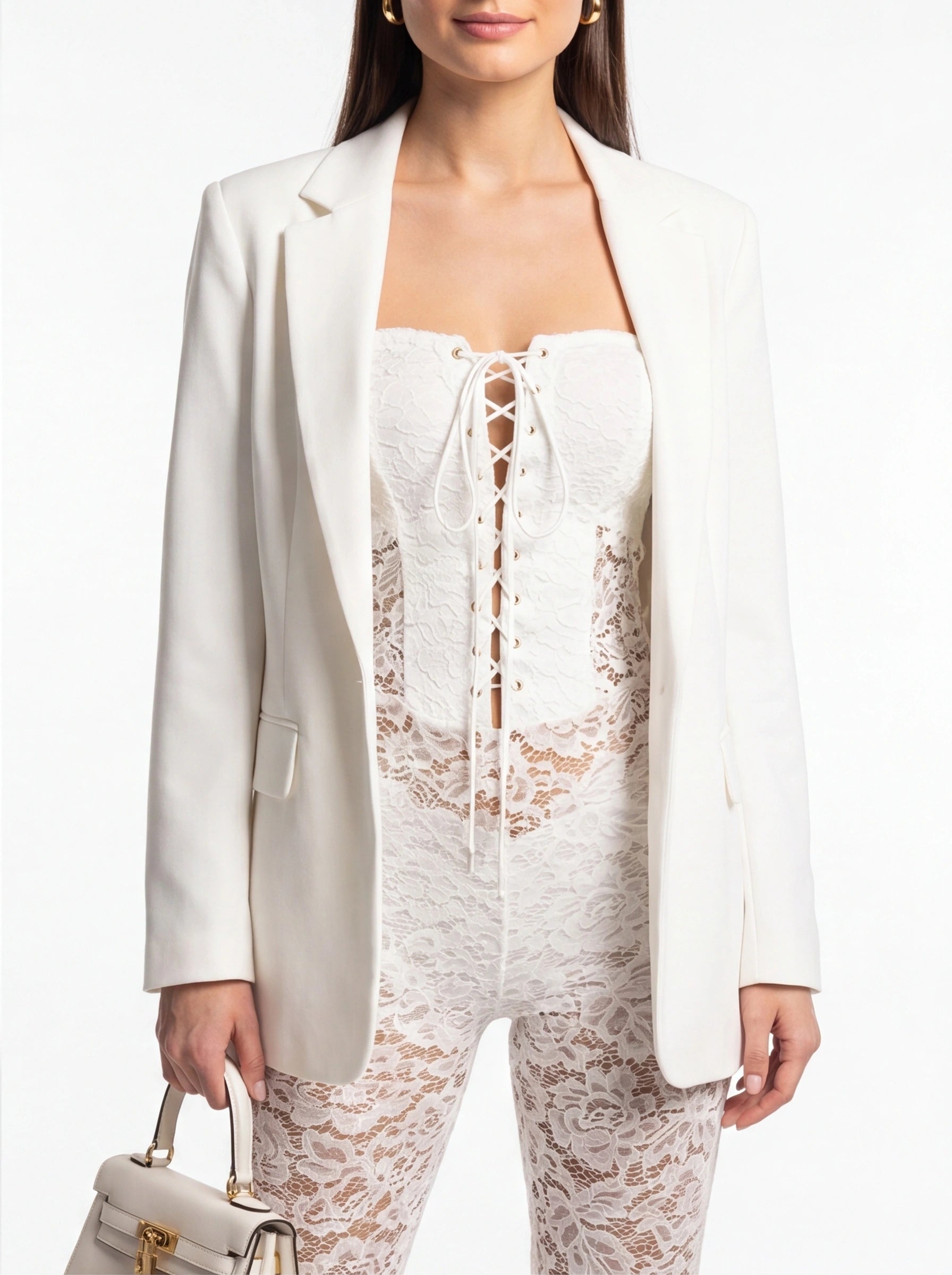 Elegant Sheer Lace Jumpsuit for Women | Stylish & Comfortable Fit by Jamota One-Pieces Jumpsuits
