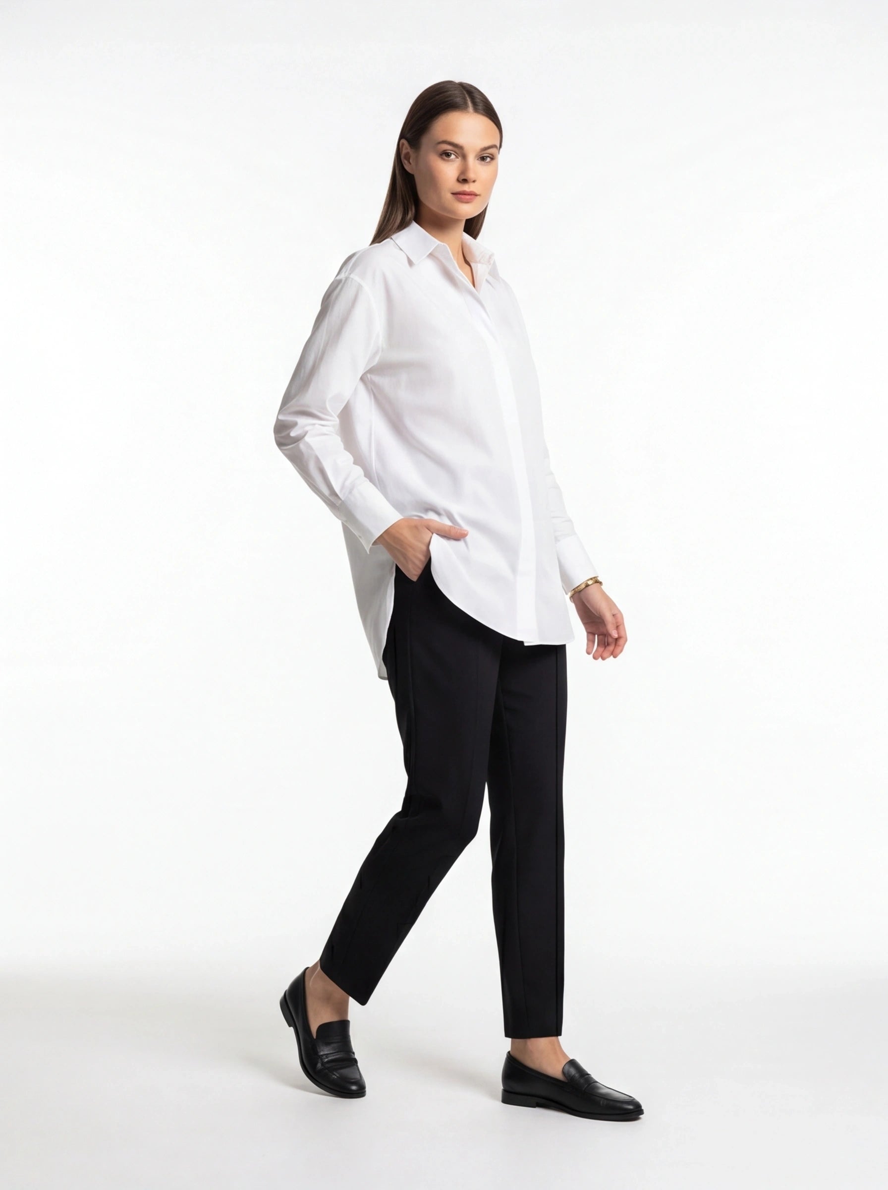 Relaxed Classic Cotton Shirt - Breathable Fabric & Timeless Fit by Jamota Shirts Shirts
