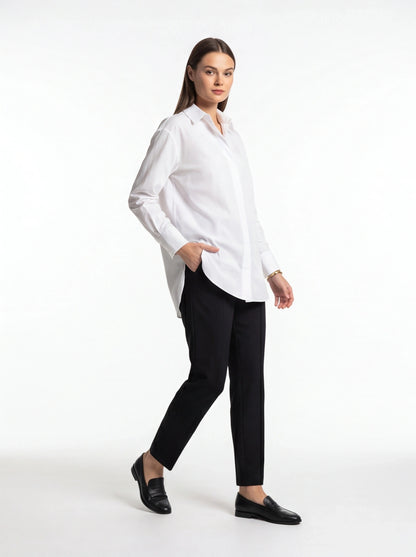 Relaxed Classic Cotton Shirt - Breathable Fabric & Timeless Fit by Jamota Shirts Shirts