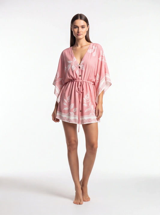 Stylish Casual Mini Dress with Pockets and Adjustable Straps by Jamota Dresses Dresses