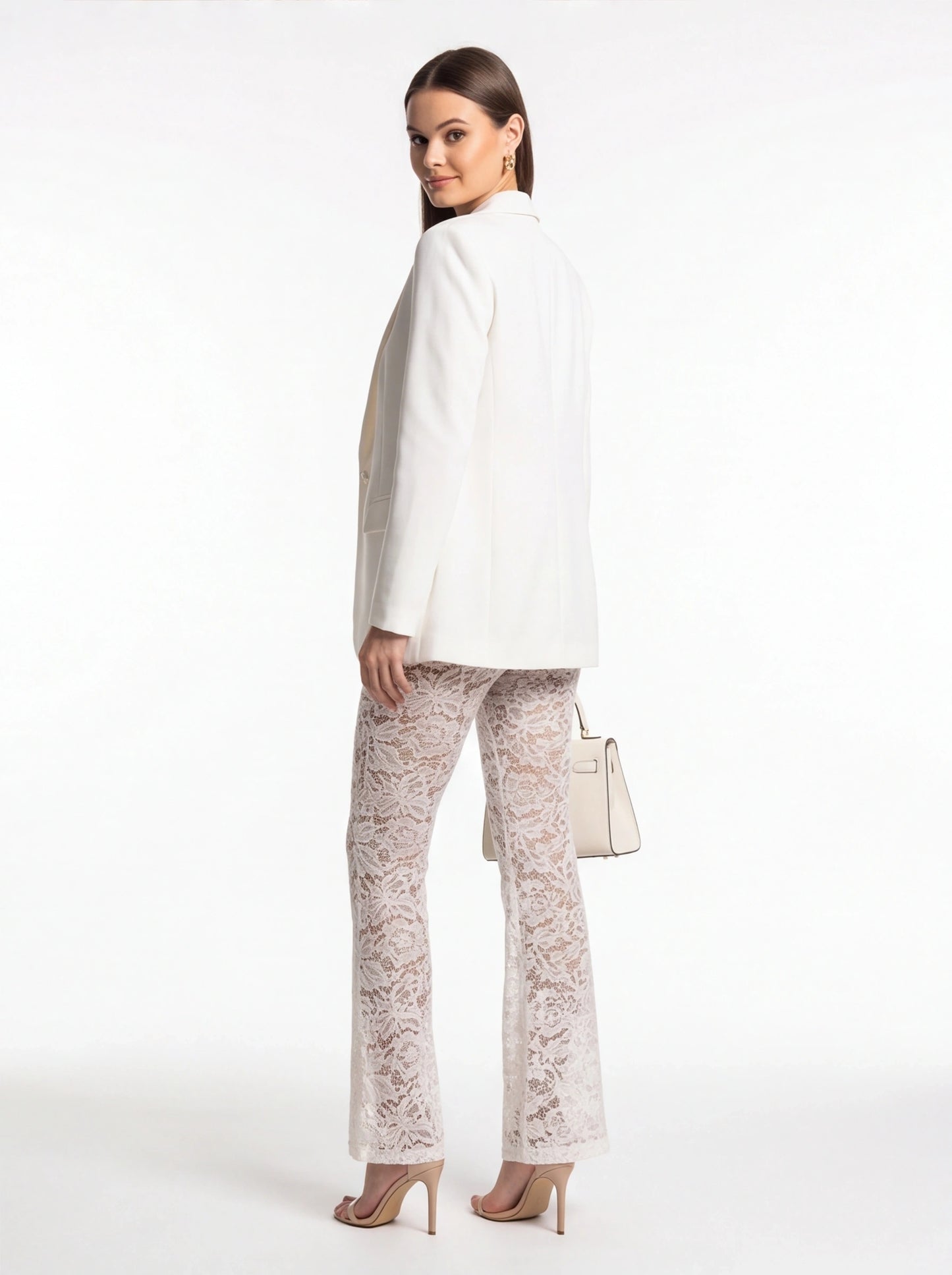 Elegant Sheer Lace Jumpsuit for Women | Stylish & Comfortable Fit by Jamota One-Pieces Jumpsuits