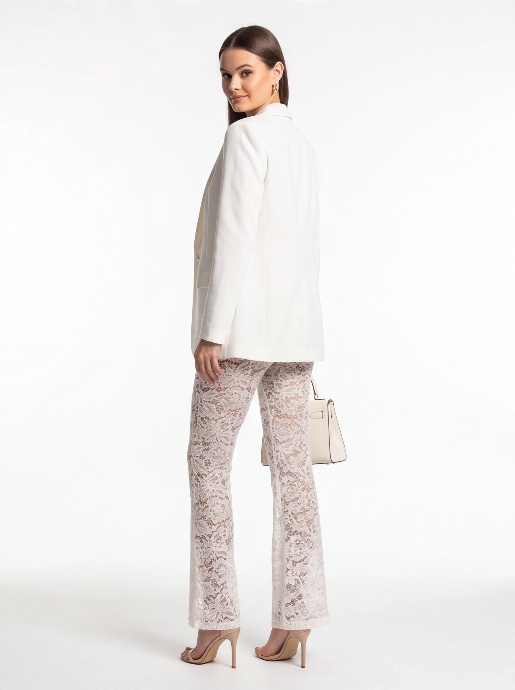 Elegant Sheer Lace Jumpsuit for Women | Stylish & Comfortable Fit by Jamota One-Pieces Jumpsuits