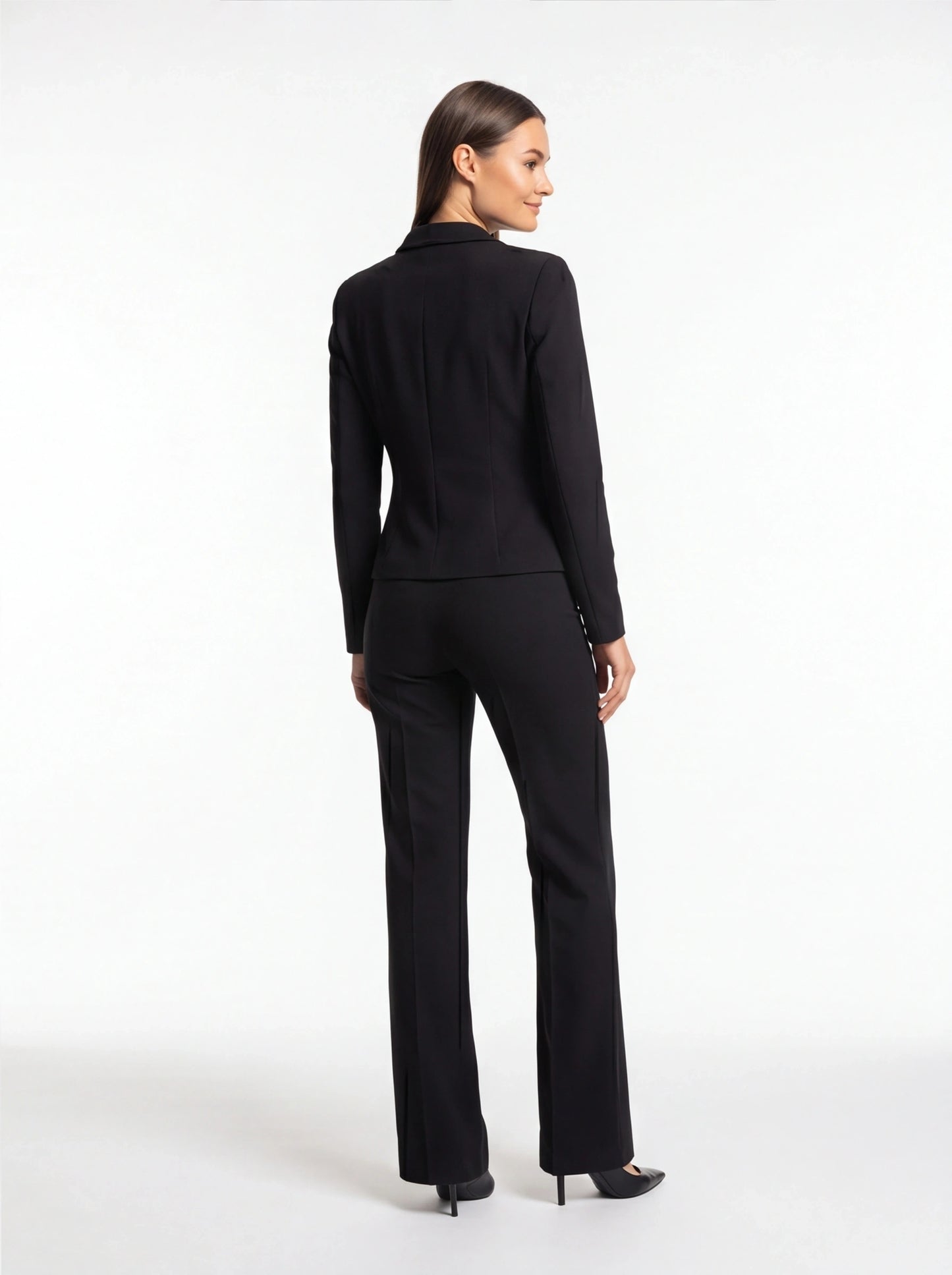 Elegant Black Jumpsuit for Women with Pockets and Adjustable Straps by Jamota One-Pieces Women's Jumpsuits
