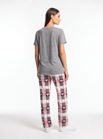 Floral Print Lounge Set | Soft Fabric & Pockets for Ultimate Comfort - Jamota