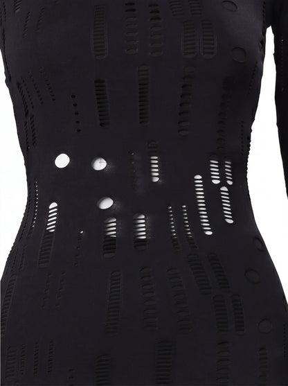 Stylish Bodycon Cocktail Dress with Sleeveless Design and Stretch Fit