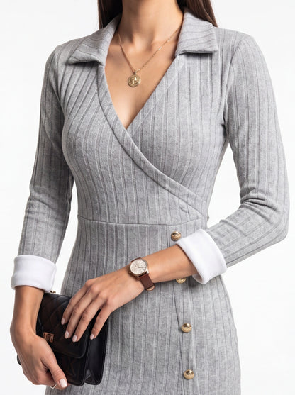 Stylish Ribbed Bodycon Mini Dress with Stretch Fabric and Sleeveless D by Jamota Dresses Casual Dresses