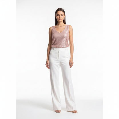 Elegant Shimmering Sequin Top with Comfortable Fit and Stylish Design by Jamota Clothing Tops Women’s Tops