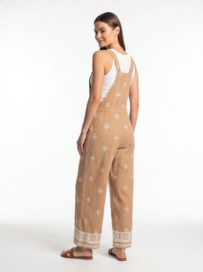 Stylish Vintage Tribal Jumpsuit for Women | Comfortable & Versatile by Jamota One-Pieces Jumpsuits