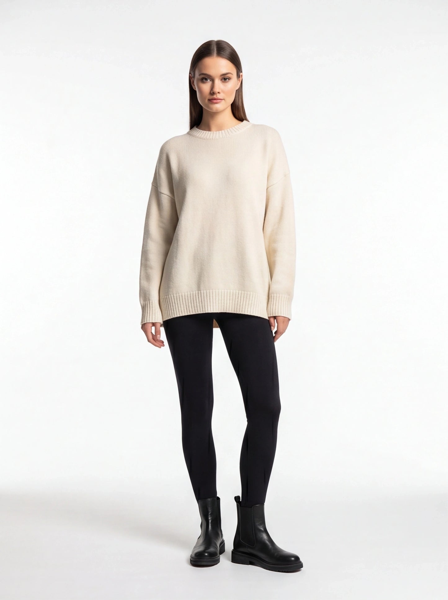 Cozy Fleece Lined Women's Leggings with Stretch and Comfort Fit