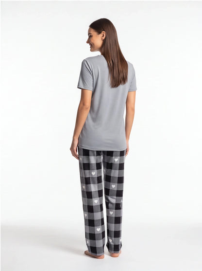 Women's Soft Stretch Loungewear Set | Comfortable & Stylish Design - Jamota