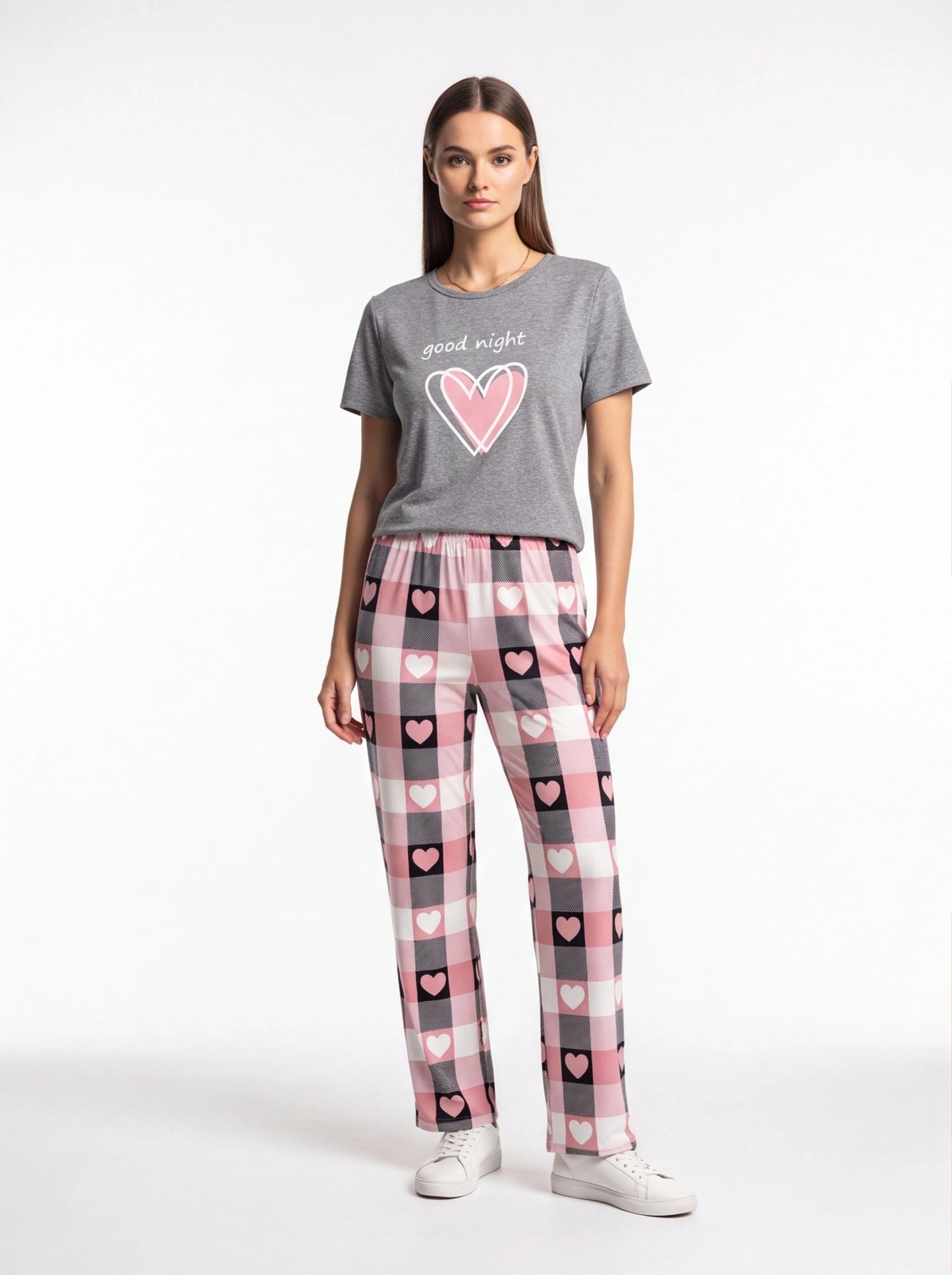 Floral Print Lounge Set | Soft Fabric & Pockets for Ultimate Comfort - Jamota