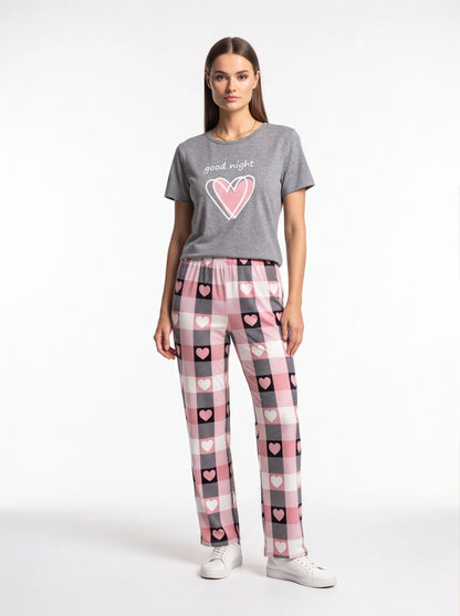 Floral Print Lounge Set | Soft Fabric & Pockets for Ultimate Comfort - Jamota