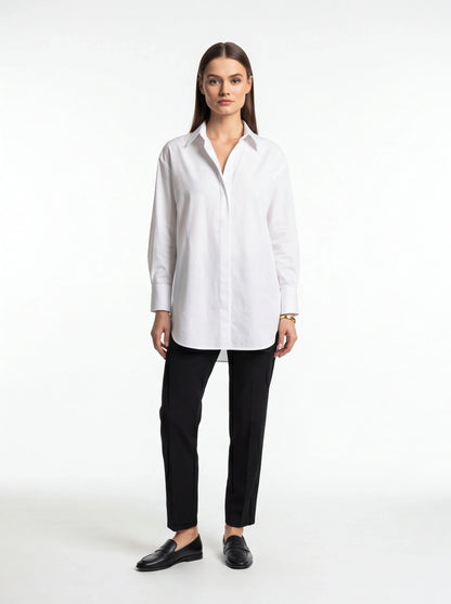 Relaxed Classic Cotton Shirt - Breathable Fabric & Timeless Fit by Jamota Shirts Shirts