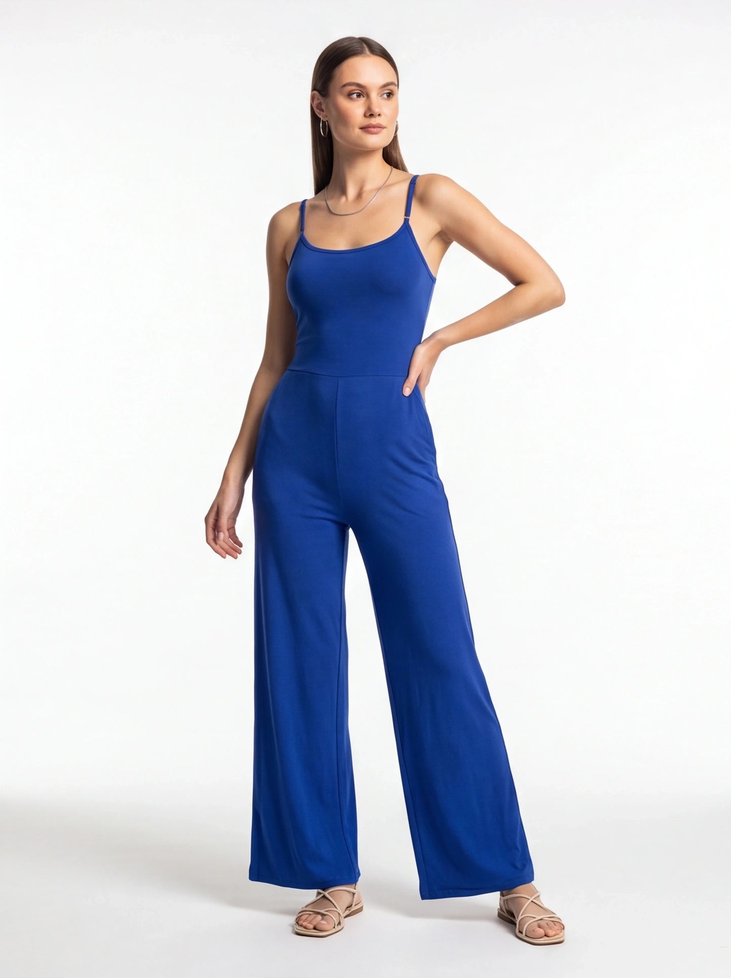 Stylish Comfy Casual Jumpsuit for Women | Soft Fabric & Adjustable Str by Jamota One-Pieces Jumpsuits & Rompers