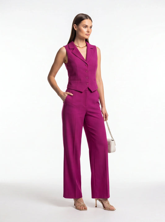 Chic Elegant Jumpsuit Set | Tailored Fit & Versatile Design by Jamota Pant Suits Jumpsuits