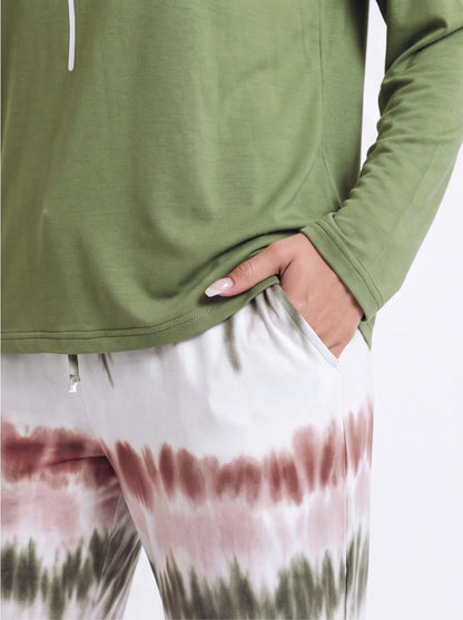 Ombre Pajama Set with Pockets by Jamota Pajamas Pajamas