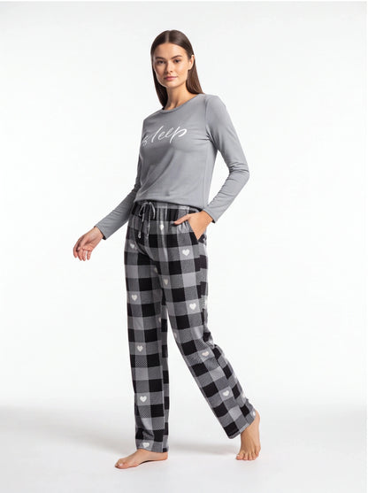 Women's Soft Stretch Loungewear Set | Comfortable & Stylish Design - Jamota