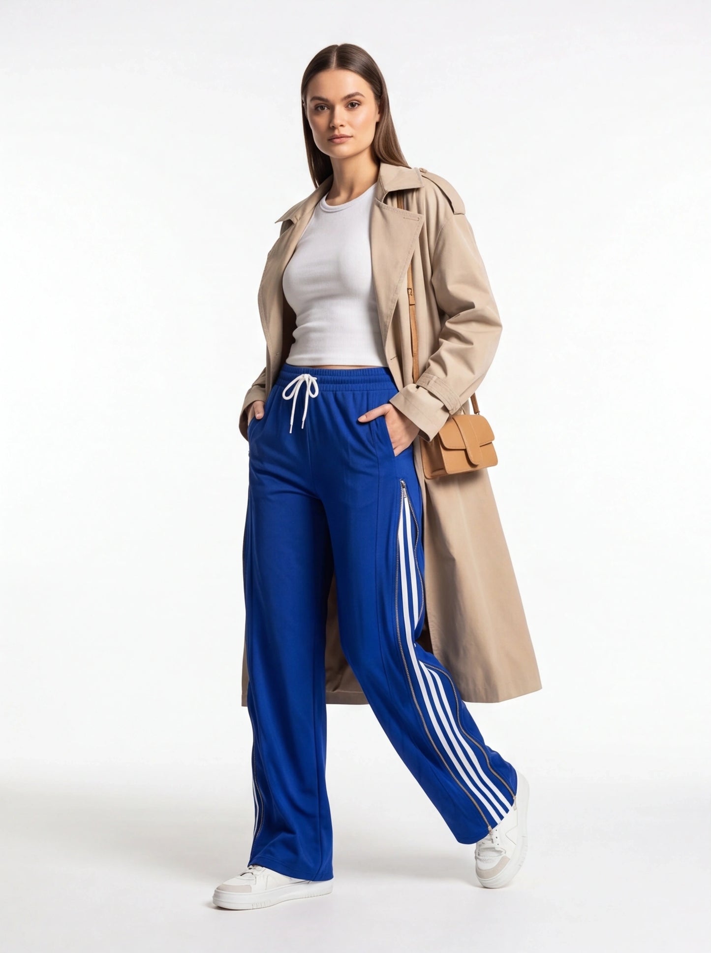 Stylish Casual Wide Leg Trousers for Women | Comfortable & Versatile