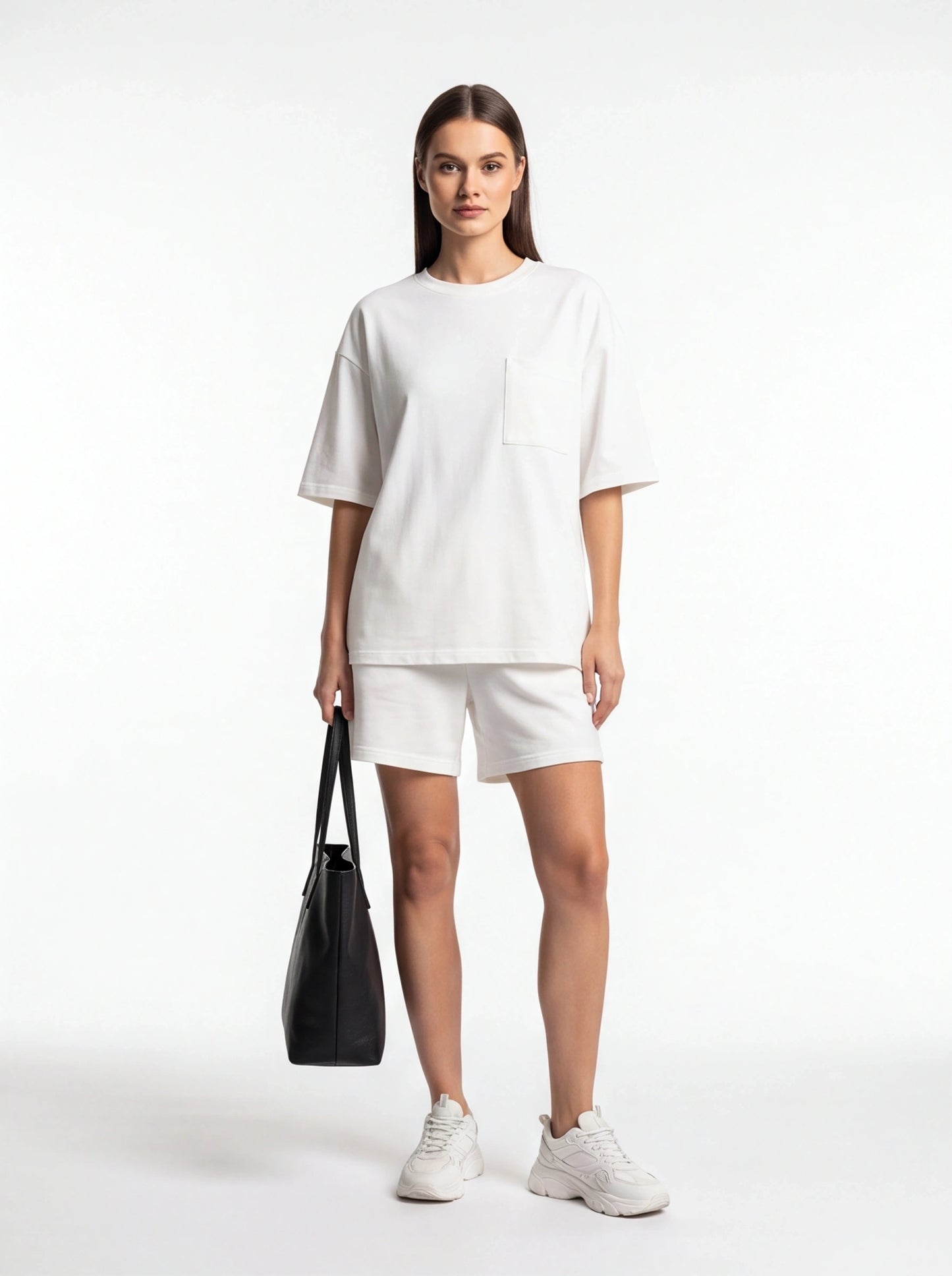 Relaxed Minimalist Women's Lounge Set with Soft Fabric and Comfortable by Jamota Tool Sets Active Sets