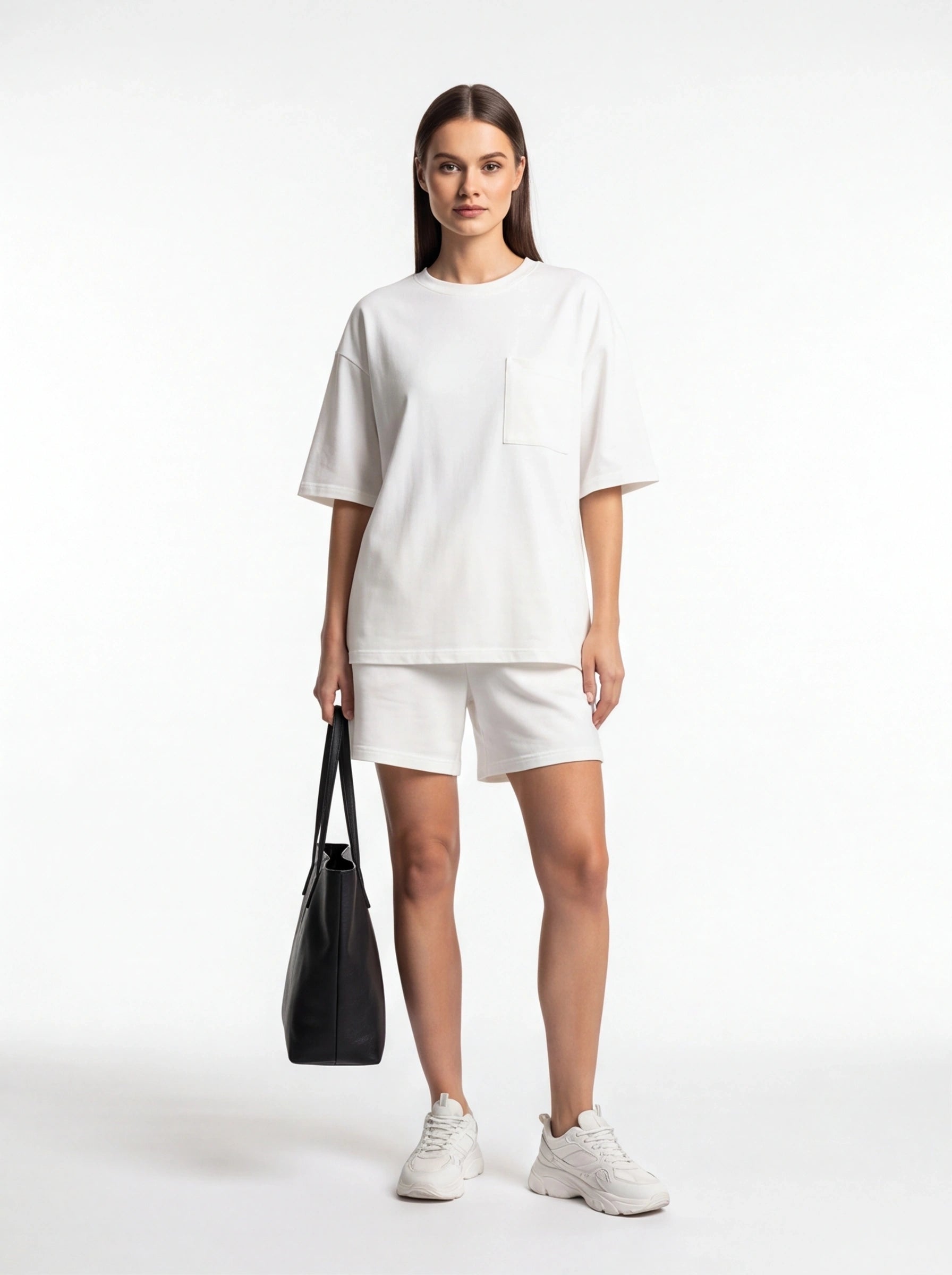 Relaxed Minimalist Women's Lounge Set with Soft Fabric and Comfortable by Jamota Tool Sets Active Sets