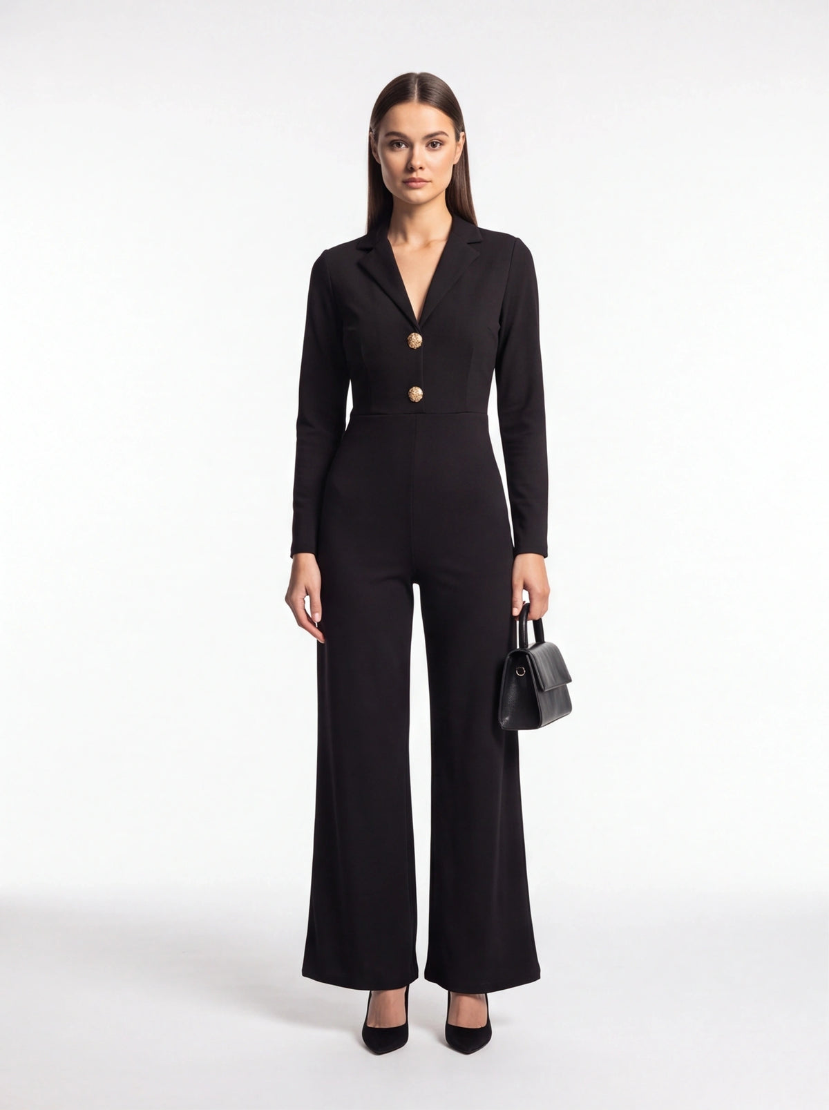 Stylish Wide-Leg Jumpsuit for Women | Comfortable & Versatile Fit by Jamota One-Pieces Jumpsuits