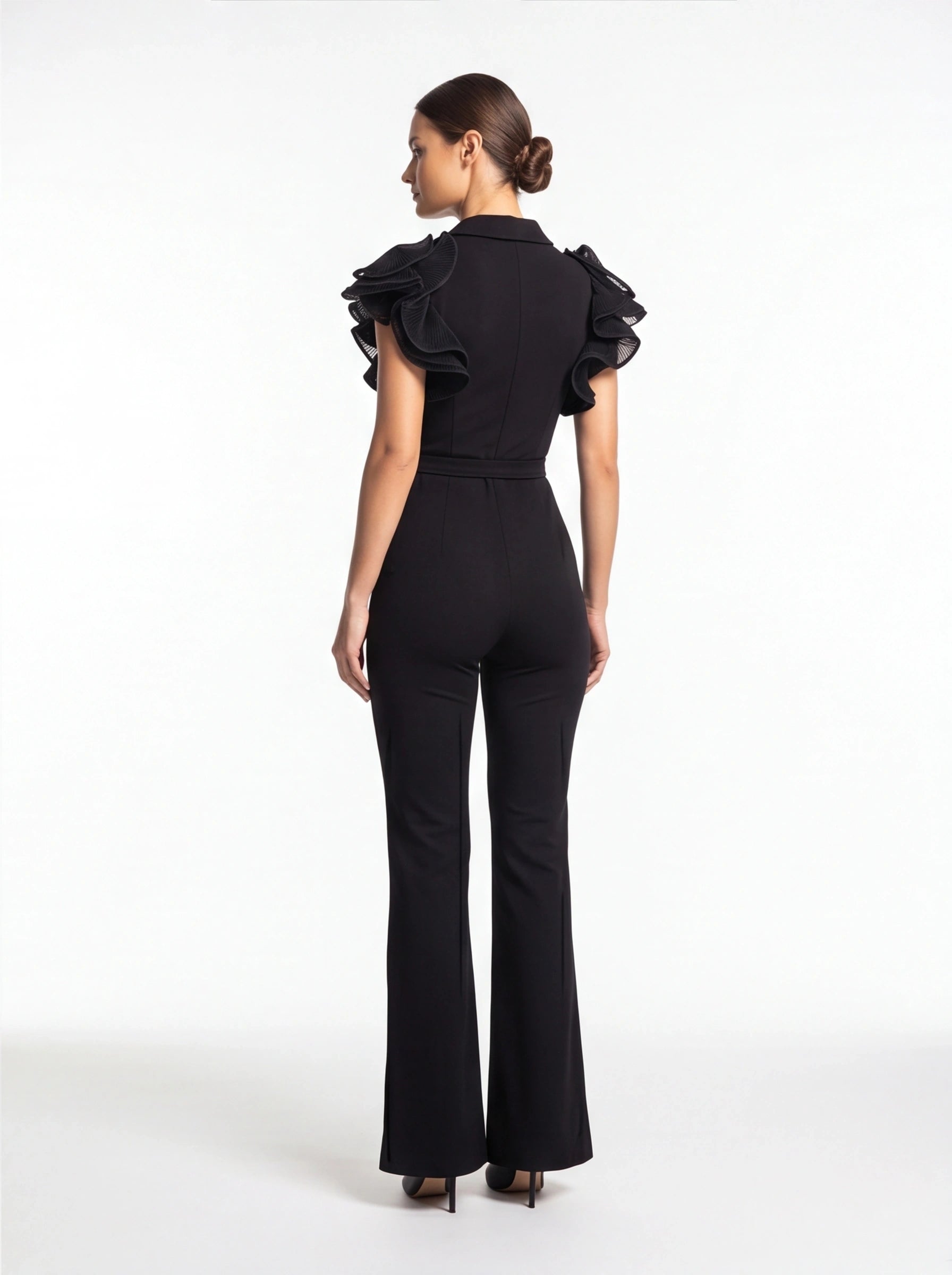 Elegant Chic Flared Jumpsuit for Women | Tailored Fit & Comfortable Fa by Jamota One-Pieces Women’s Jumpsuits & Rompers