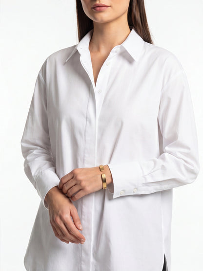 Relaxed Classic Cotton Shirt - Breathable Fabric & Timeless Fit by Jamota Shirts Shirts