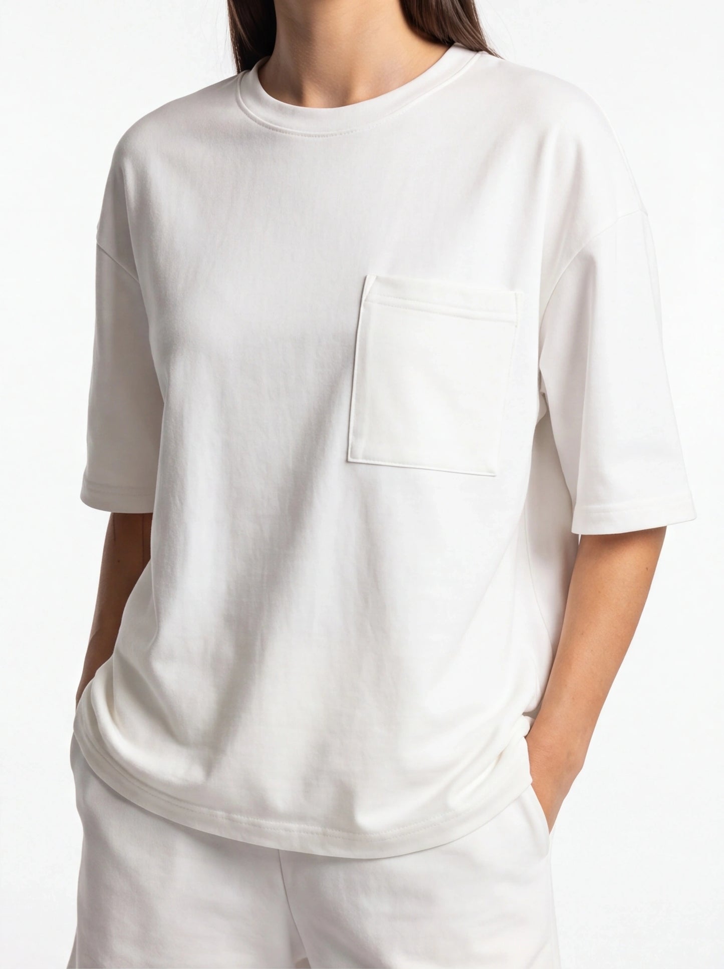Relaxed Minimalist Women's Lounge Set with Soft Fabric and Comfortable by Jamota Tool Sets Active Sets